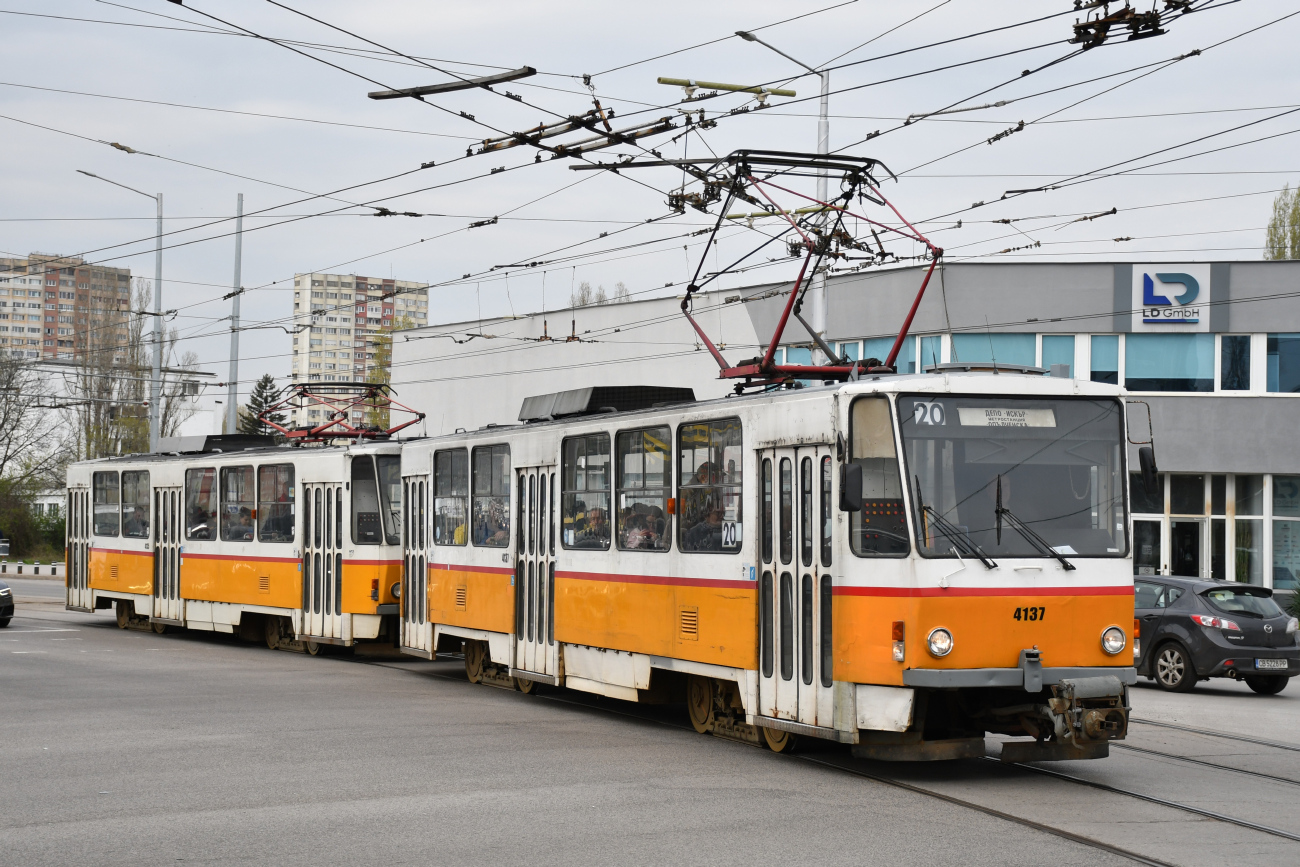 София, Tatra T6B5B № 4137