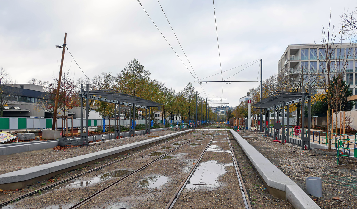 Лион — Современный трамвай — Линии и инфраструктура