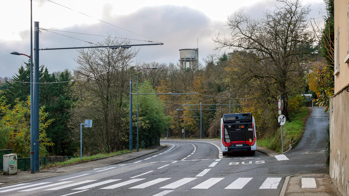 Lyon — Trolleybus — Lines and Infrastructure