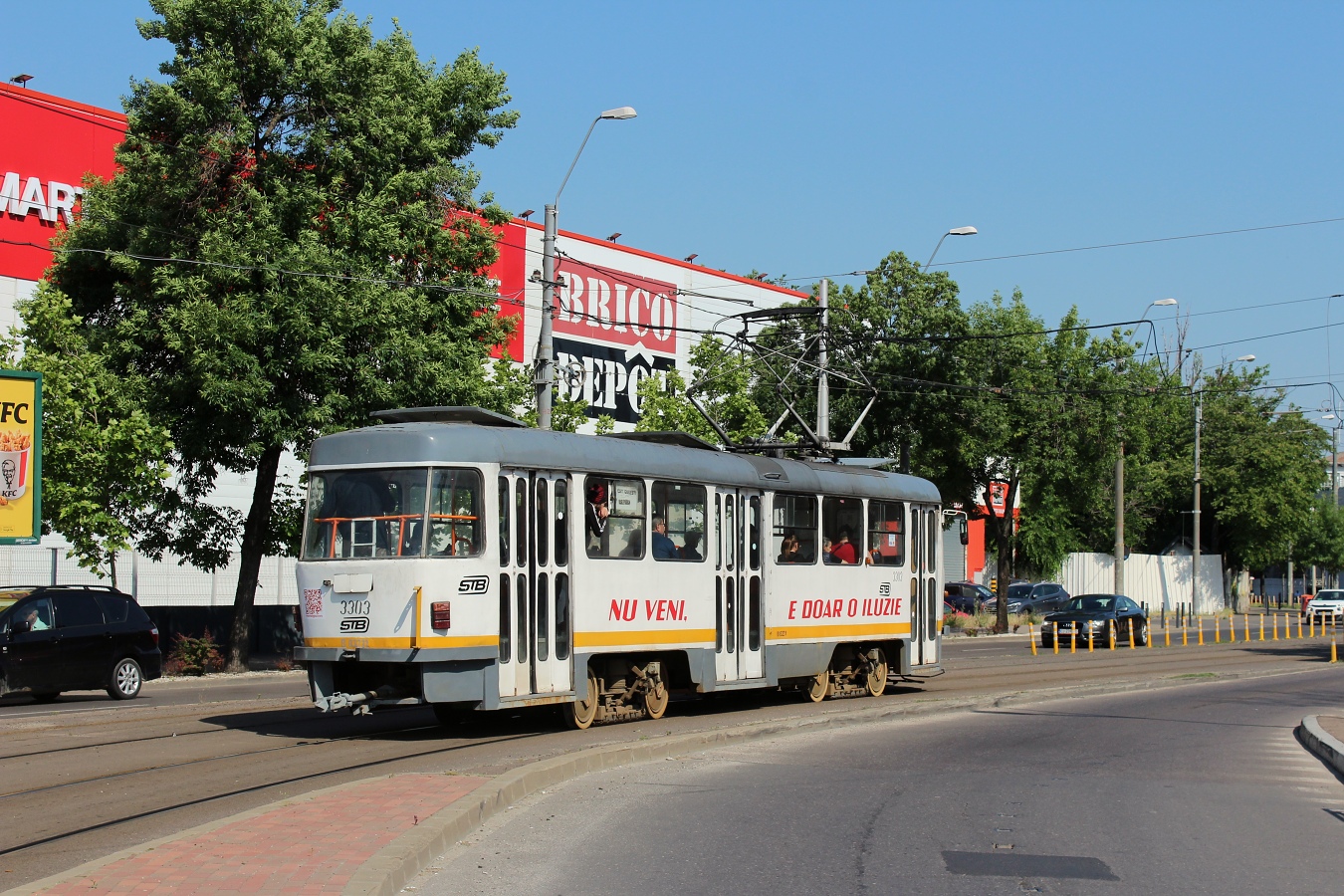 Бухарест - Илфов, Tatra T4R № 3303