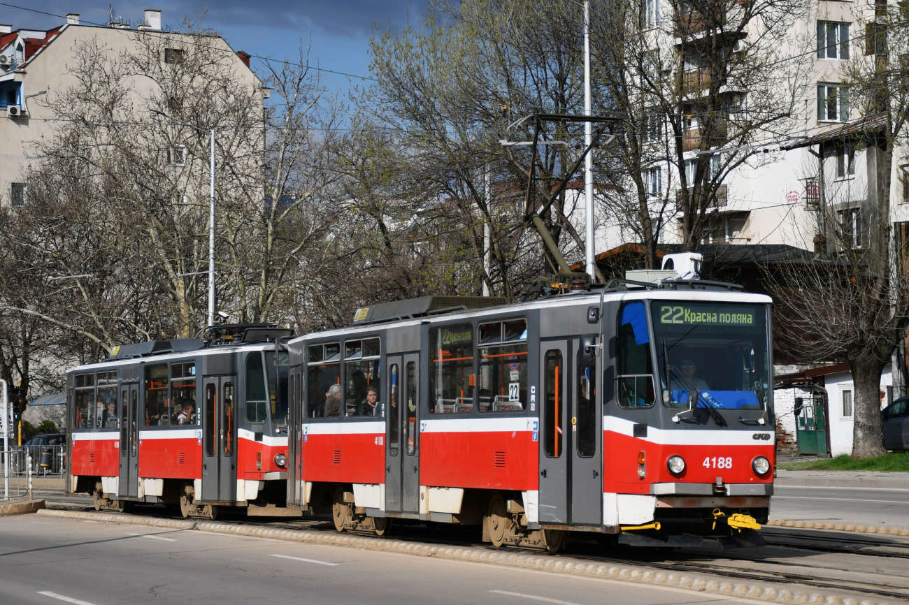 София, Tatra T6A5 № 4188