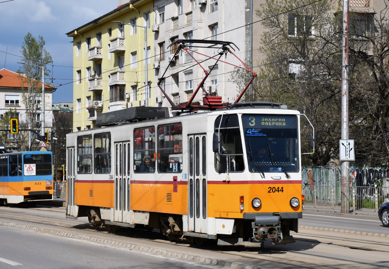 София, Tatra T6A2SF № 2044