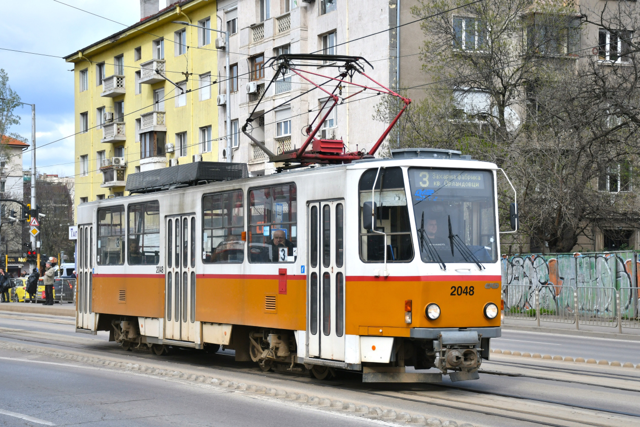София, Tatra T6A2SF № 2048