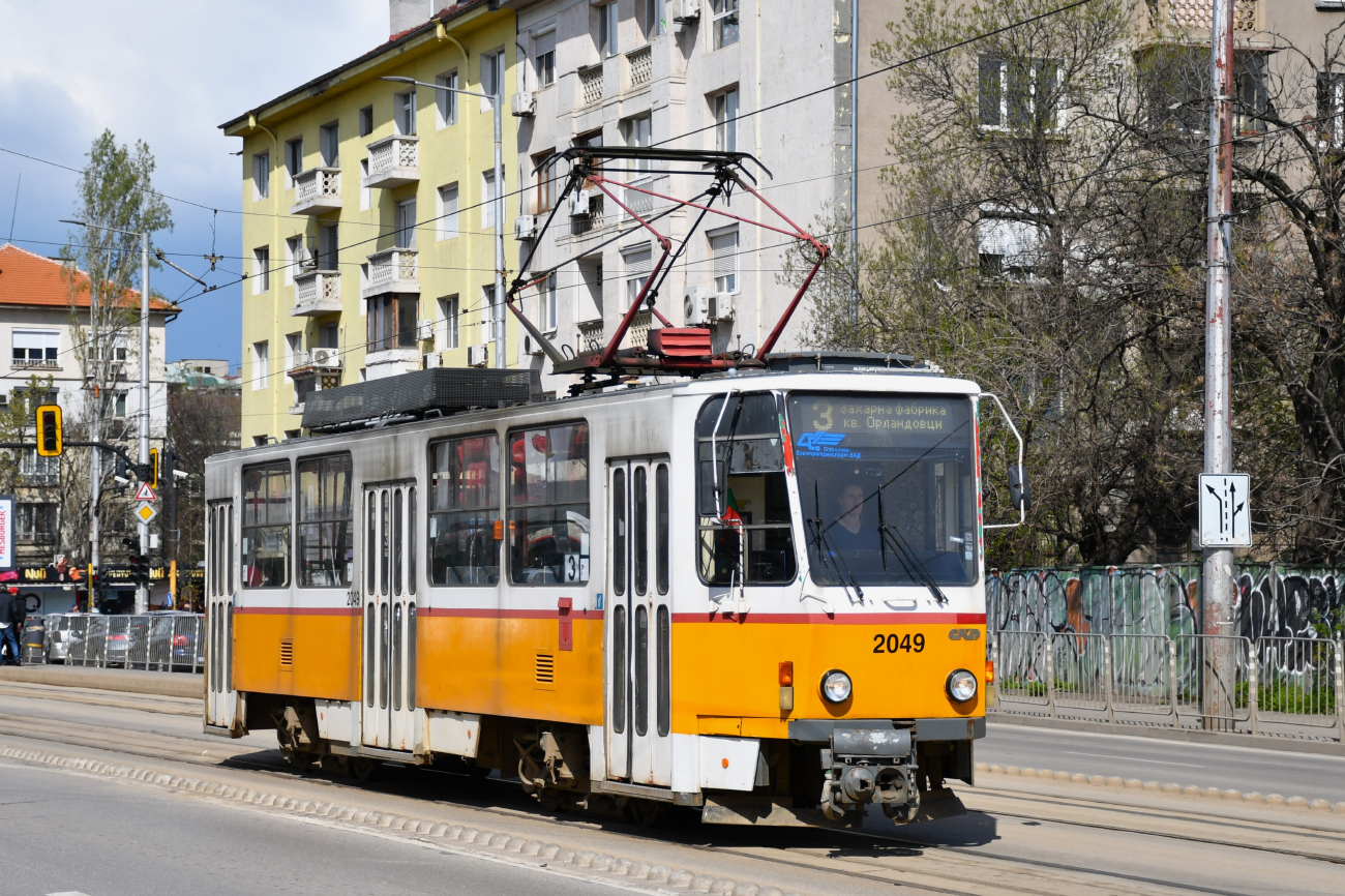 Sofia, Tatra T6A2SF Nr. 2049