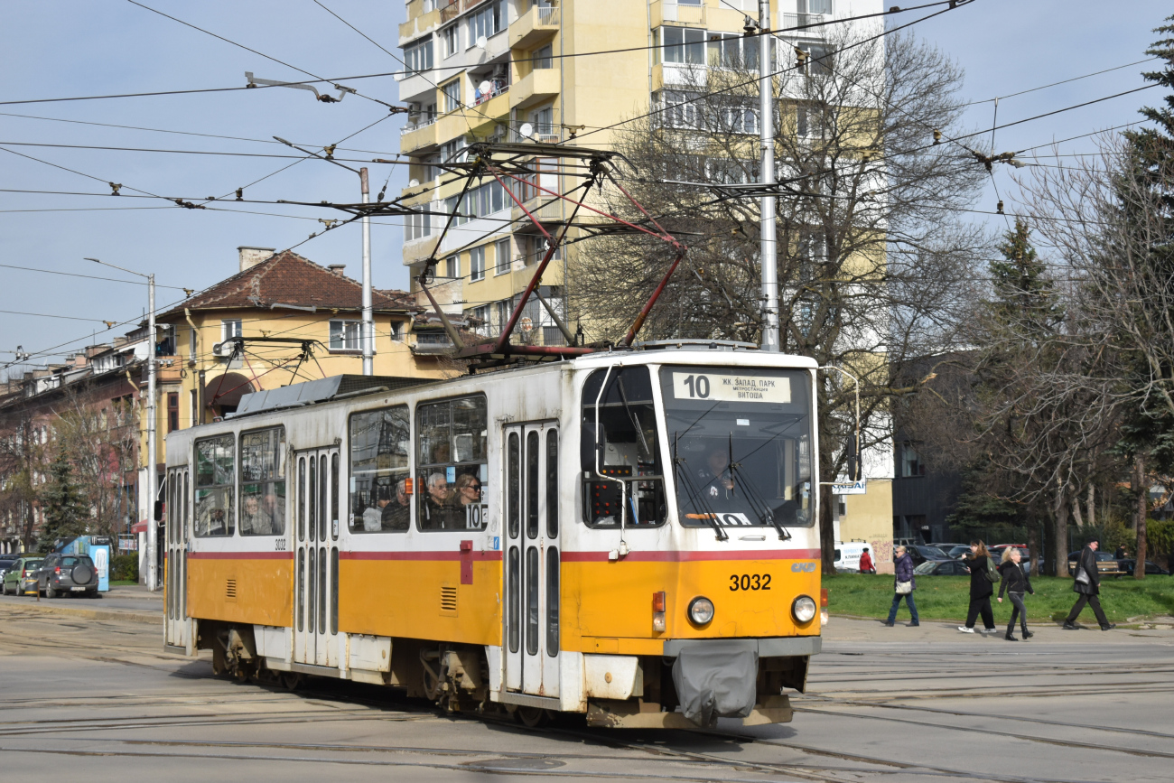 София, Tatra T6A2B № 3032