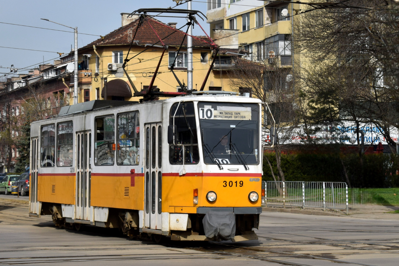София, Tatra T6A2B № 3019
