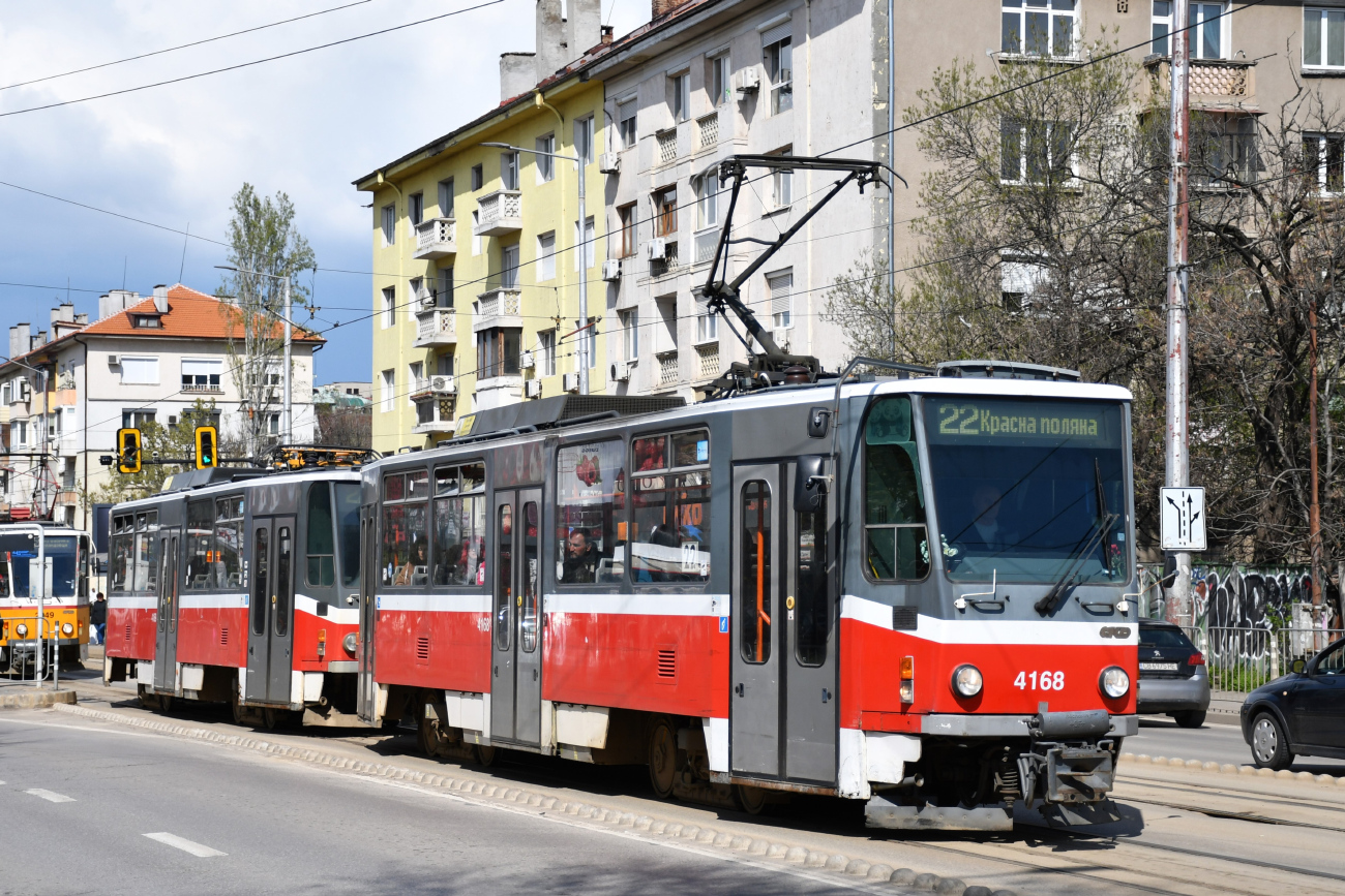 София, Tatra T6A5 № 4168