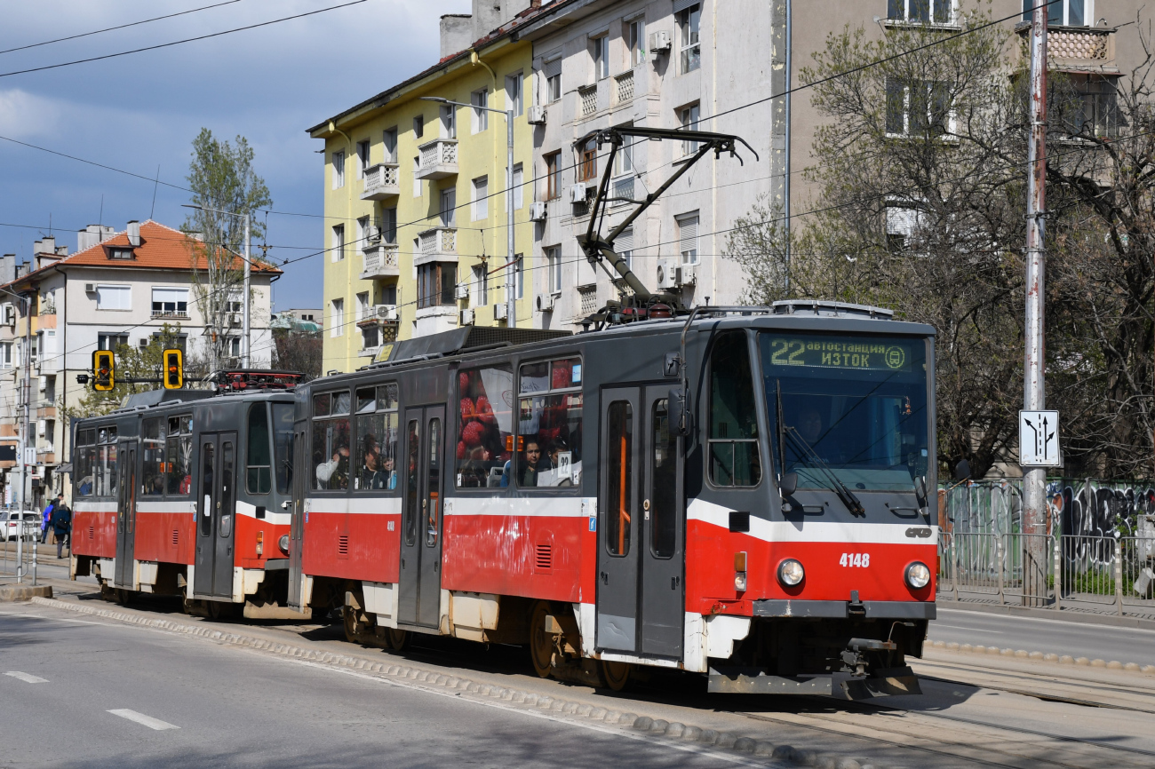 Sofia, Tatra T6A5 Nr. 4148