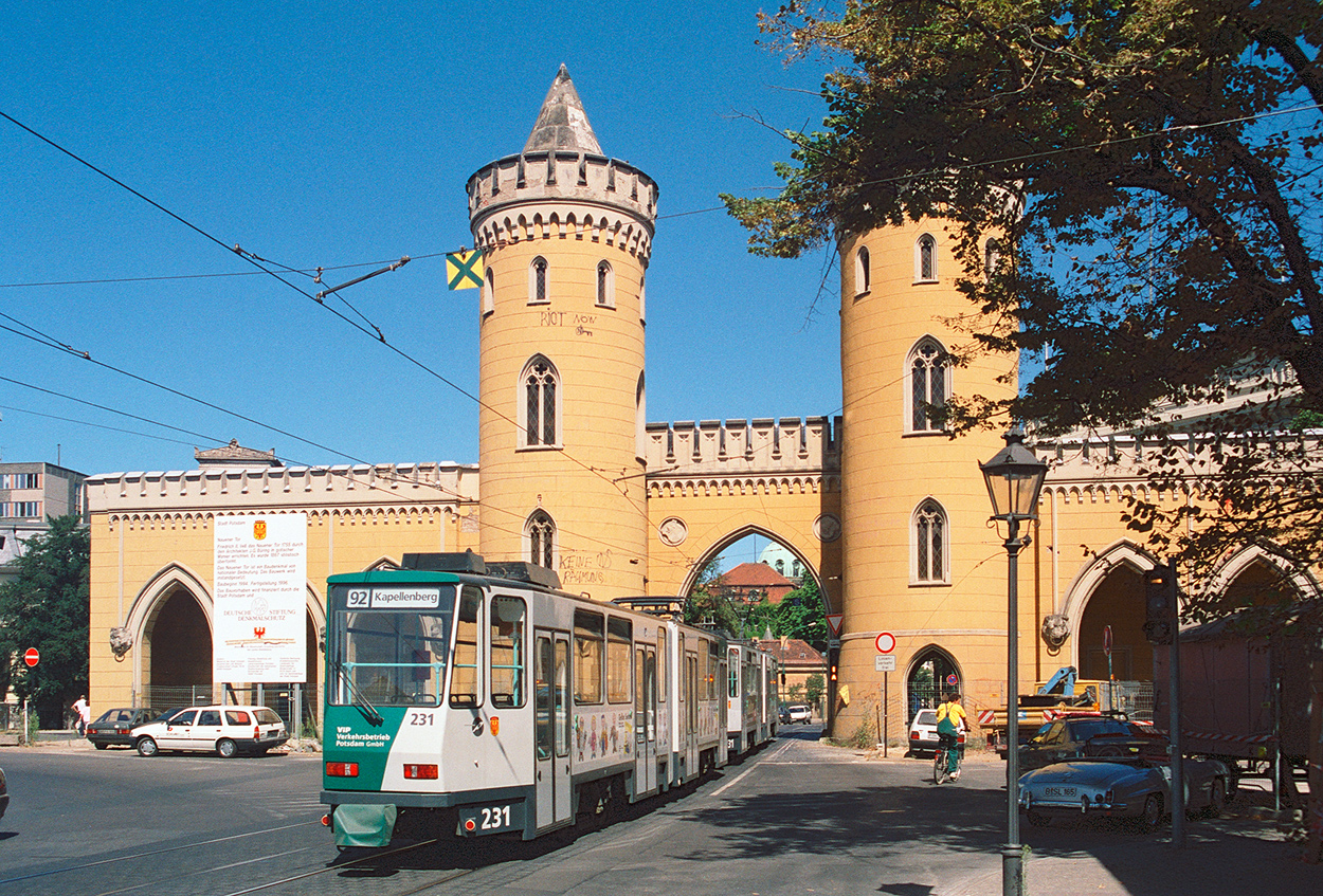 Потсдам, Tatra KT4DM № 231; Потсдам — Старые фотографии