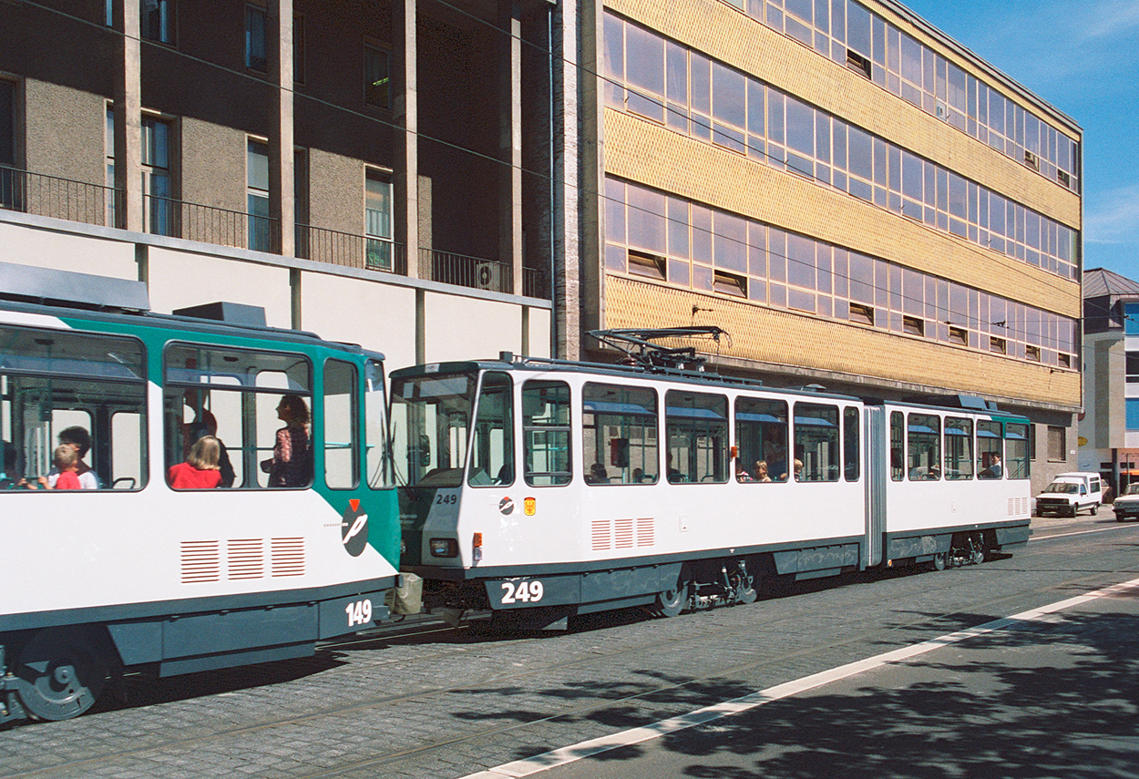 Potsdam, Tatra KT4DM № 249; Potsdam — Old Photos