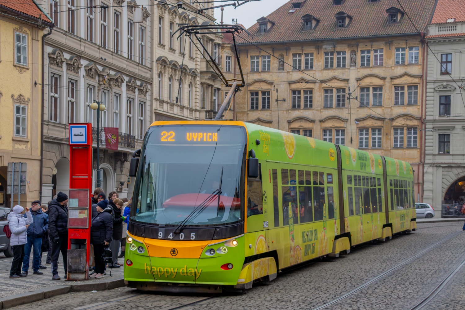 Прага, Škoda 15T6 ForCity Alfa Praha № 9405