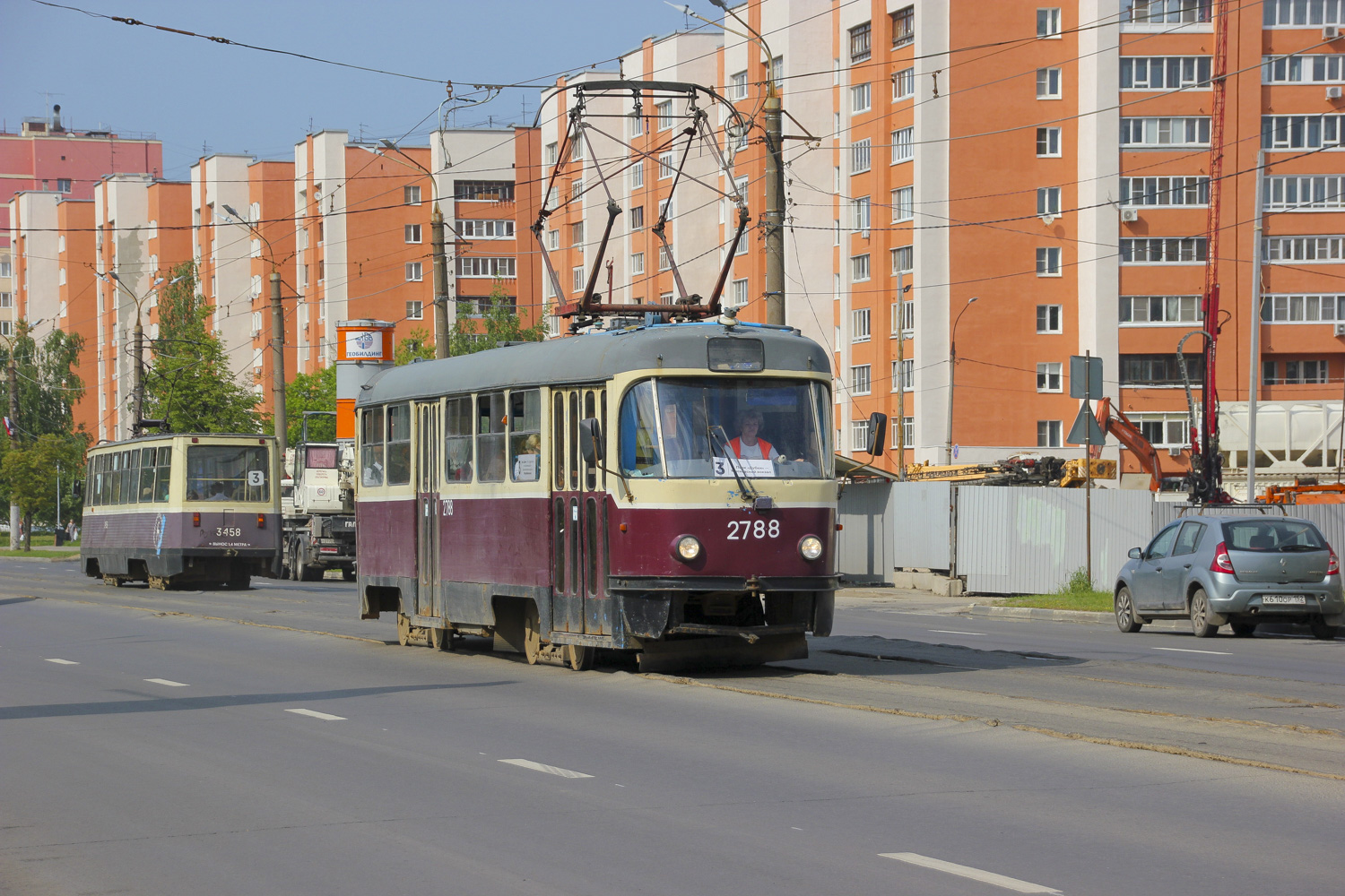 Nižni Novgorod, 71-605 (KTM-5M3) № 3458; Nižni Novgorod, MTTCh № 2788