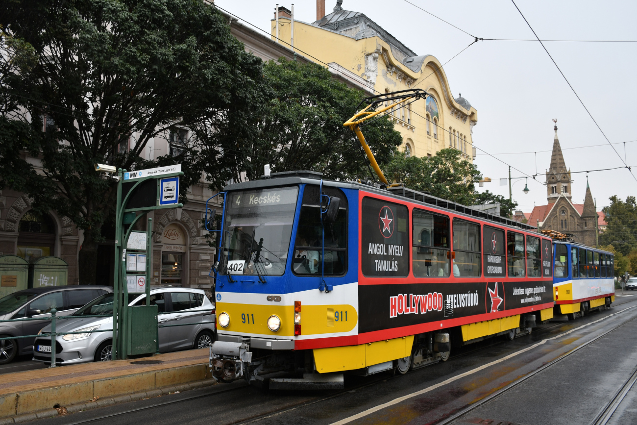 Сегед, Tatra T6A2 № 911