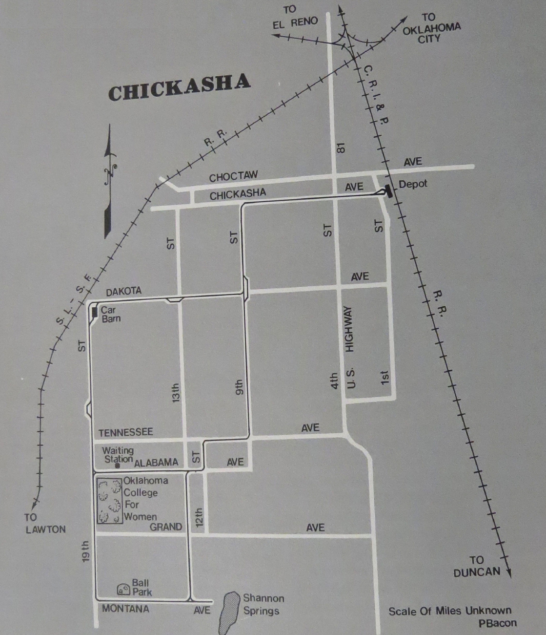 Чикашей — Схемы