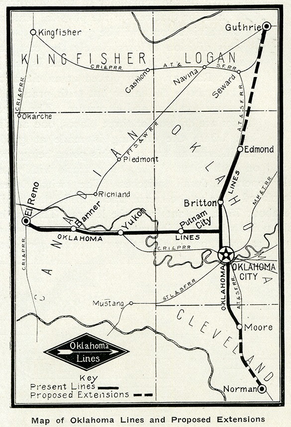 Эль-Рино — Схемы; Оклахома-Сити — Схемы; Гатри — Схемы