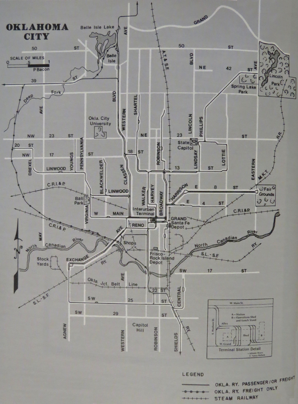 Oklahoma City — Maps