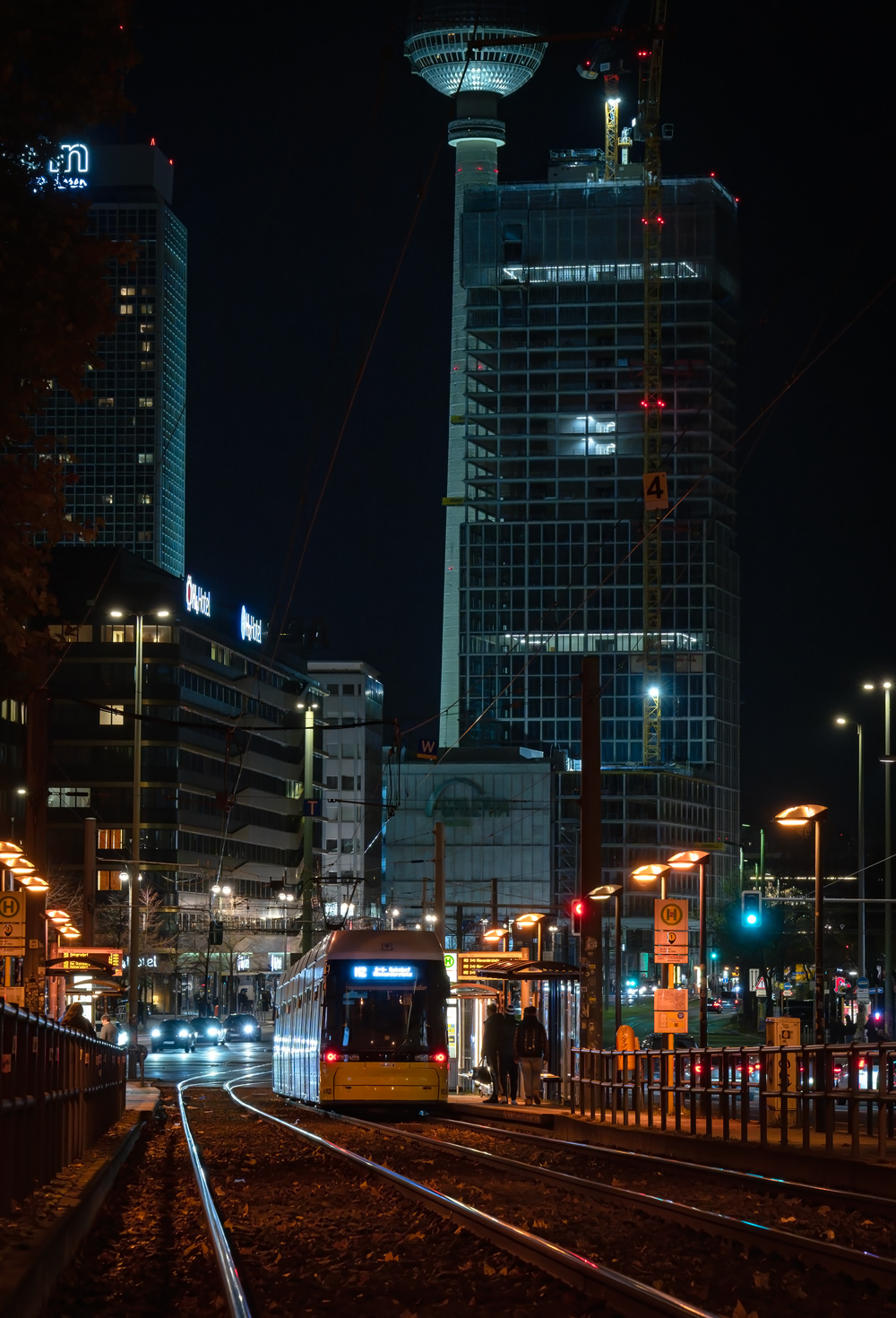 Берлин — Трамвайные линии и инфраструктура