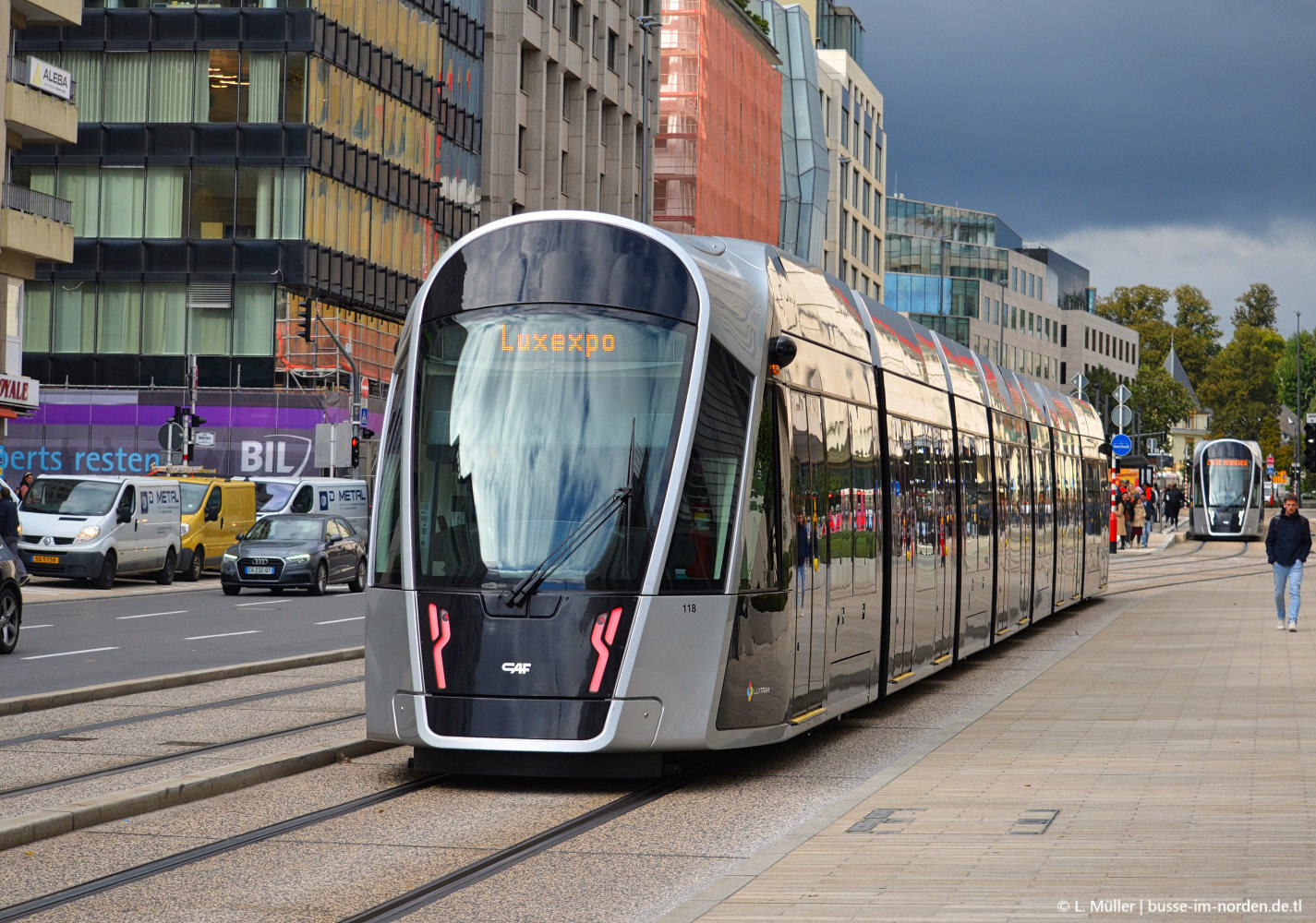 Luxemburg, CAF Urbos 3 # 118