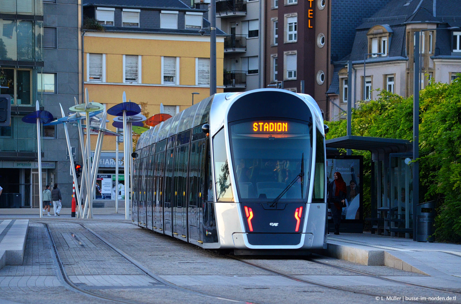 Luxemburg, CAF Urbos 3 — 122