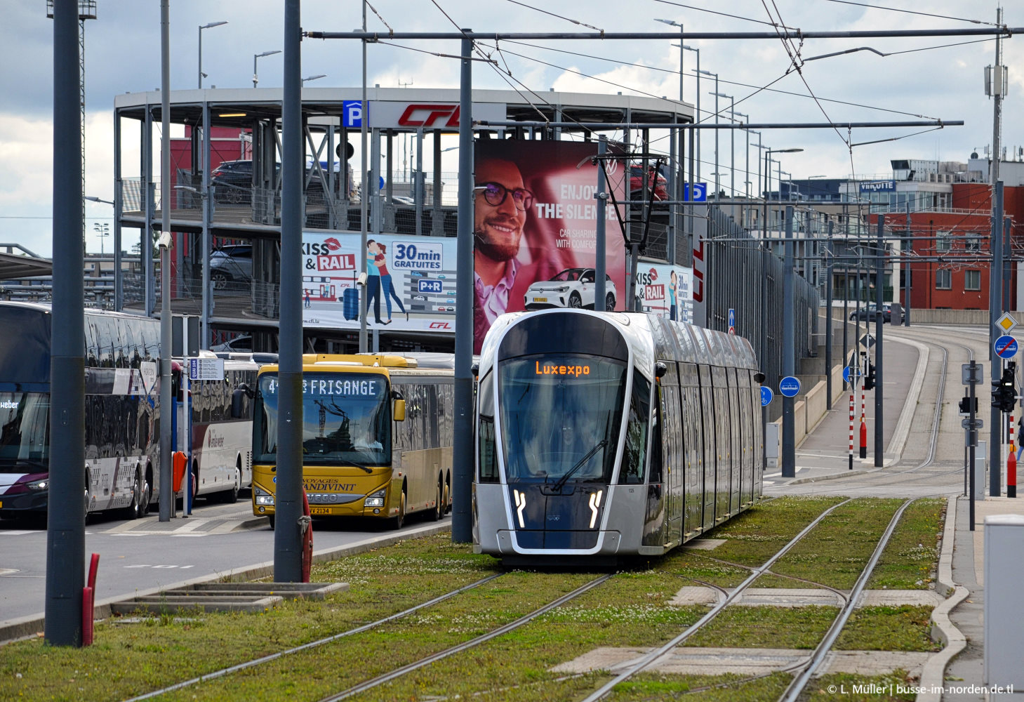 Люксембург, CAF Urbos 3 № 125