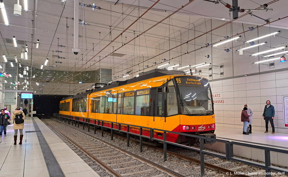 Карлсруэ, Siemens GT8-100D/M-2S № 893