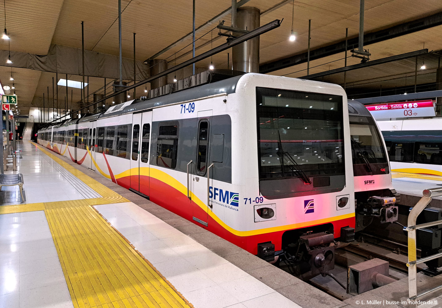 Пальма-де-Мальорка, CAF SFM Serie 71 № 71-09
