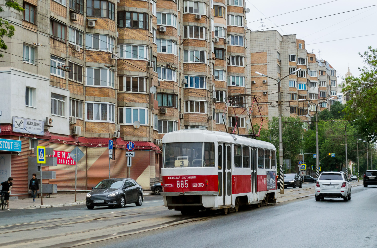 Самара, Tatra T3SU № 885