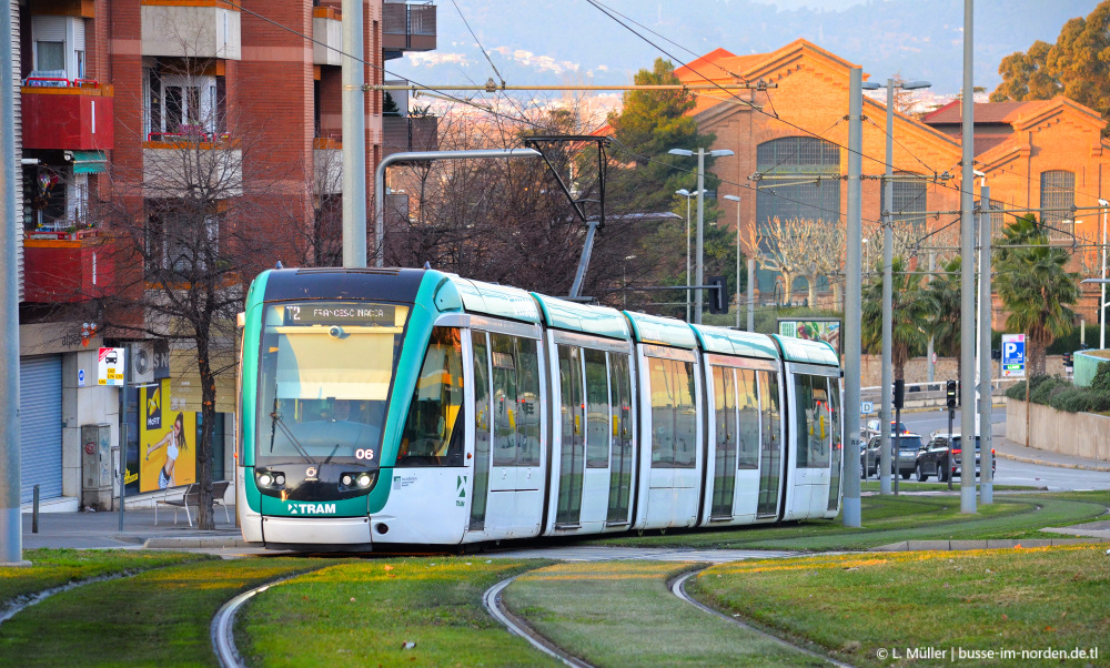 Барселона, Alstom Citadis 302 № 06