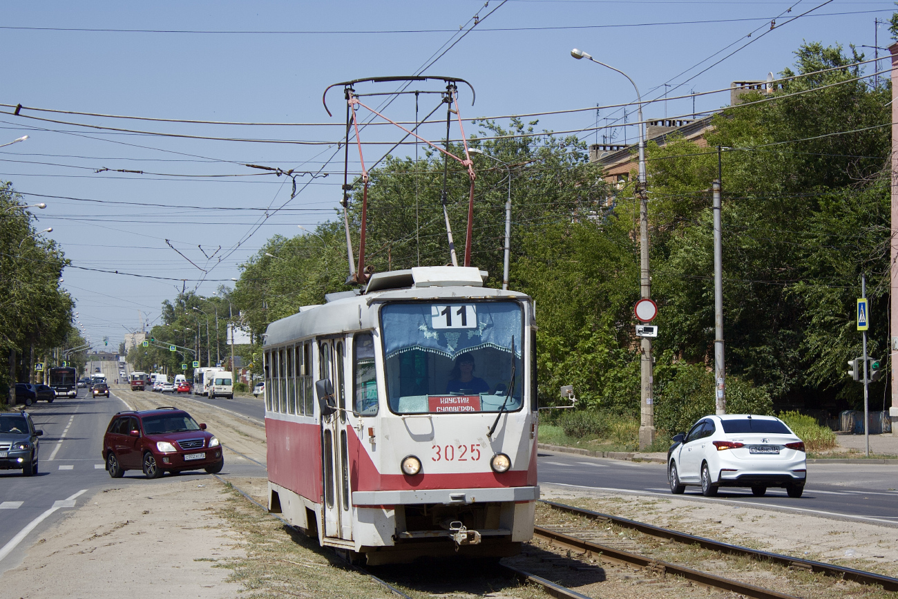 Волгоград, Tatra T3SU мод. ВЗСМ № 3025