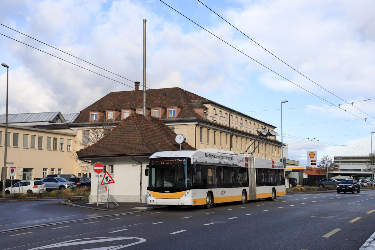 Шаффхаузен, Hess SwissTrolley 3 (BGT-N2C) № 104