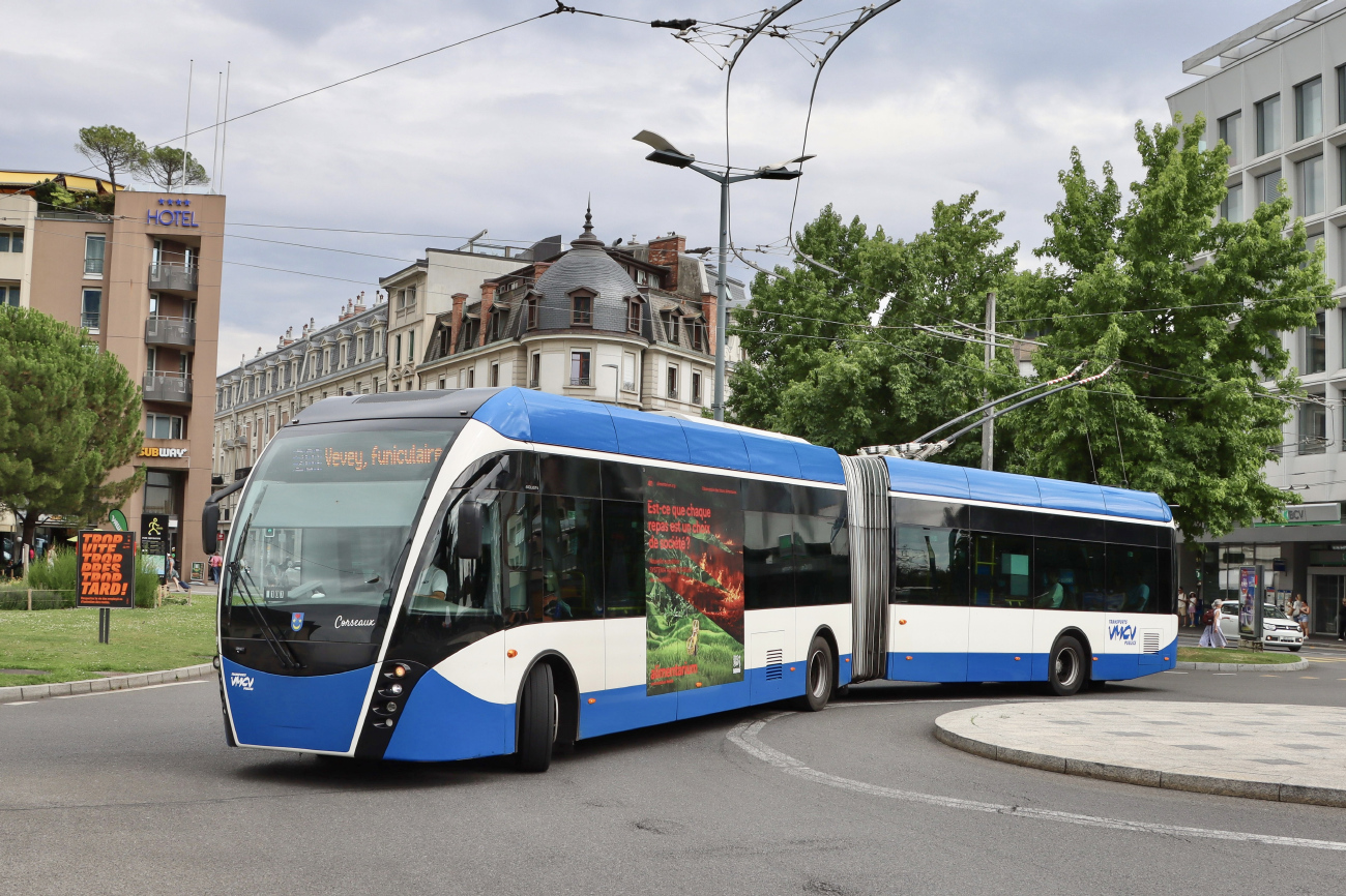 Вёве — Монтрё — Блоне, Van Hool Exqui.City 18 № 809