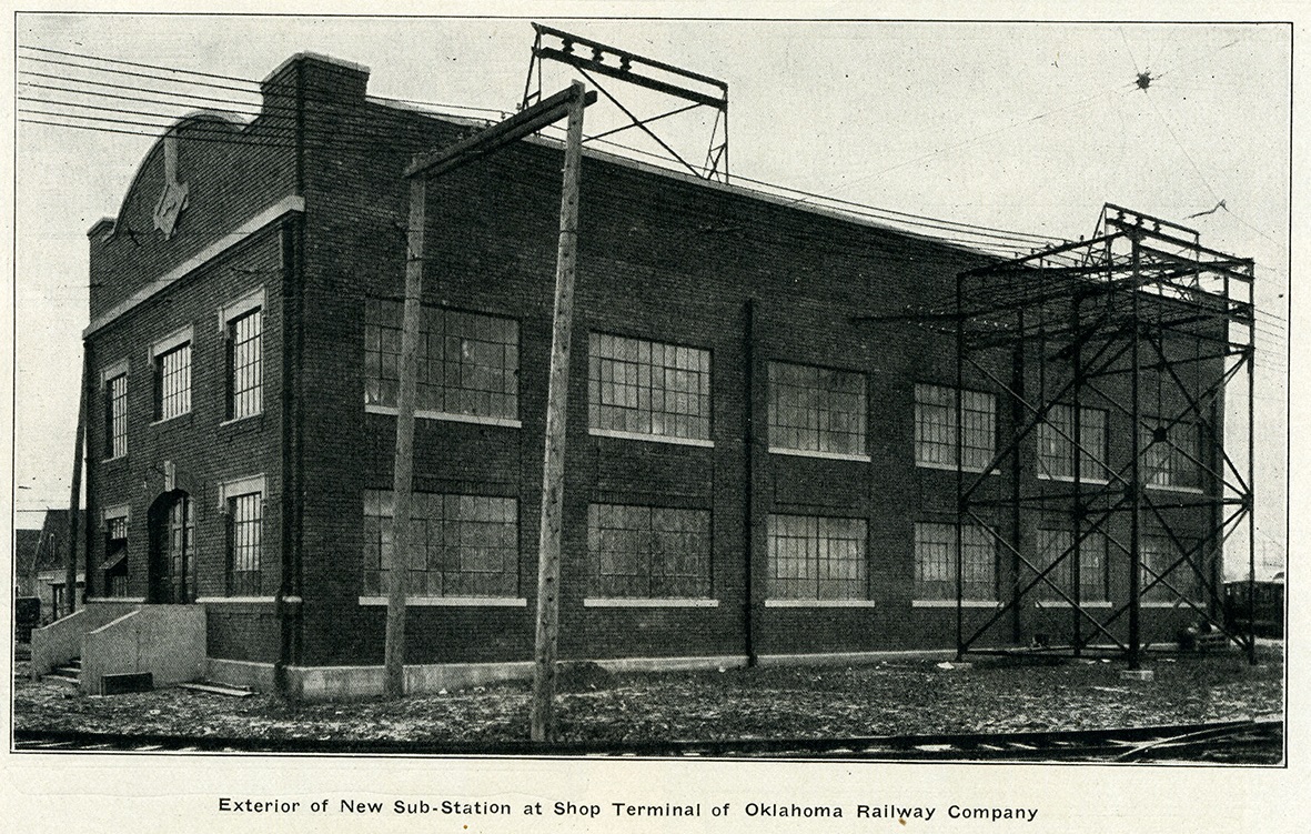 Оклахома-Сити — Старые фотографии; Оклахома-Сити — Статья: "Общие характеристики компании Oklahoma Railway" (1912)