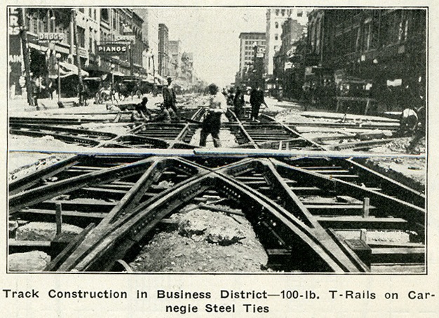 Оклахома-Сити — Старые фотографии; Оклахома-Сити — Статья: "Общие характеристики компании Oklahoma Railway" (1912)