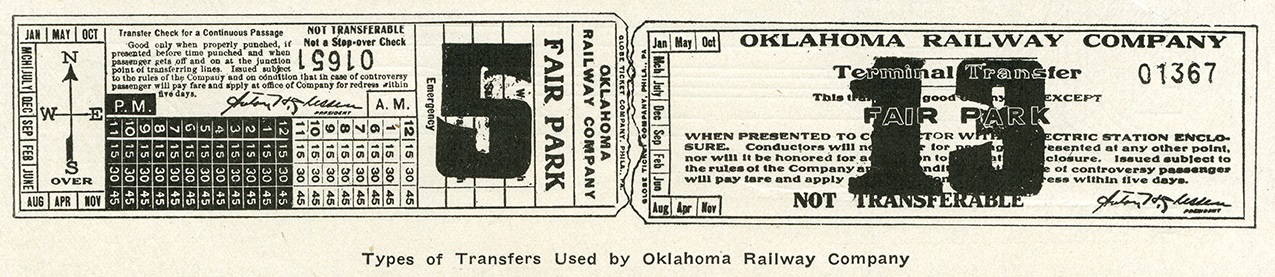 Oklahoma City — Article: General Features of the Oklahoma Railway (1912); Oklahoma City — Old Photos