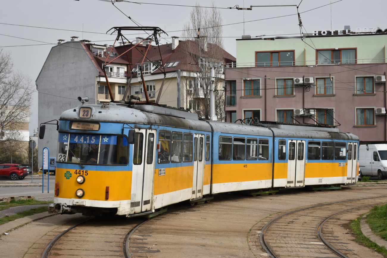 София, Duewag GT8 № 4415