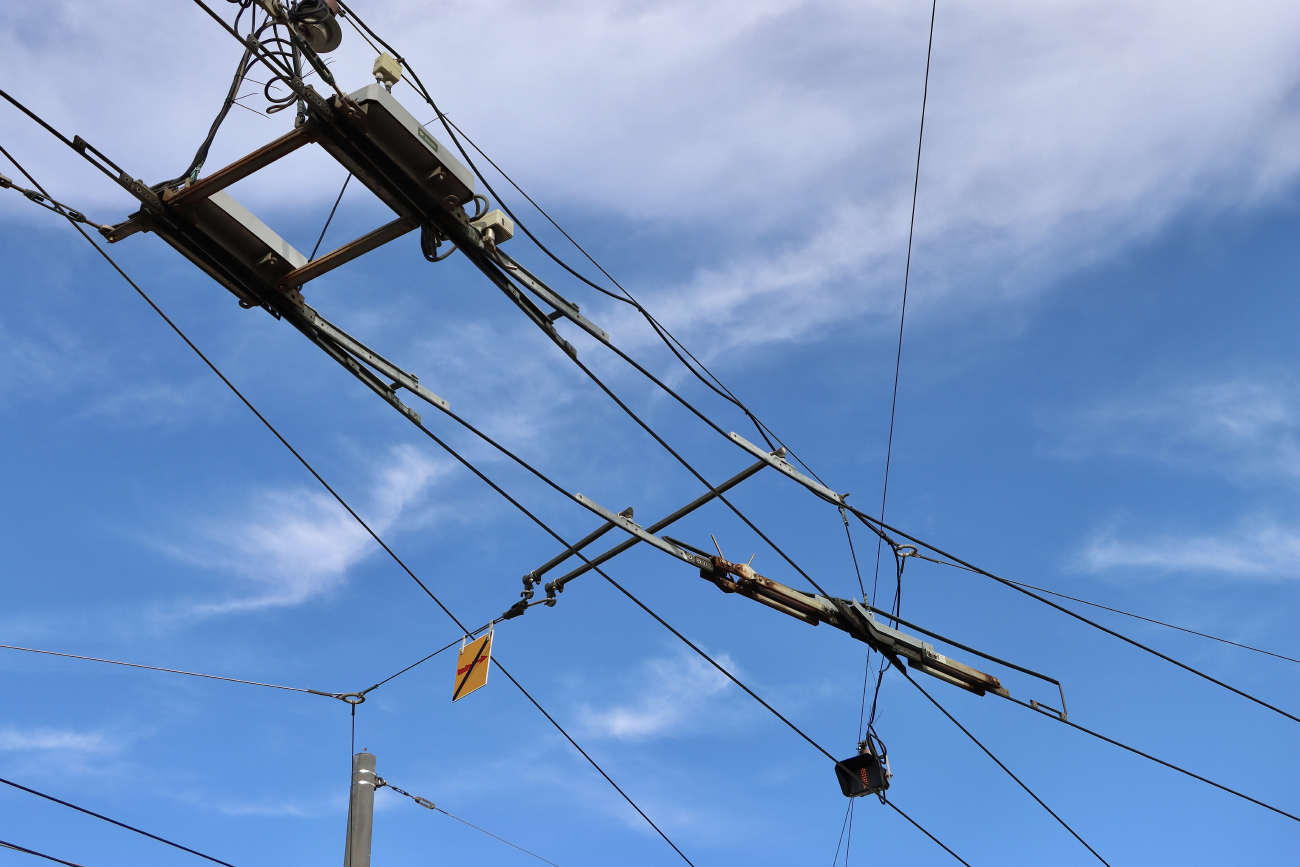 Римини — Инфраструктура линии скоростного троллейбуса Metromare