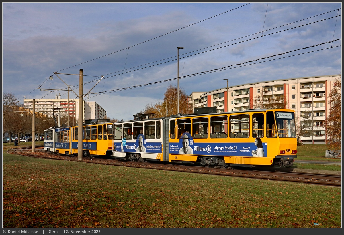Гера, Tatra KT4DMC № 308