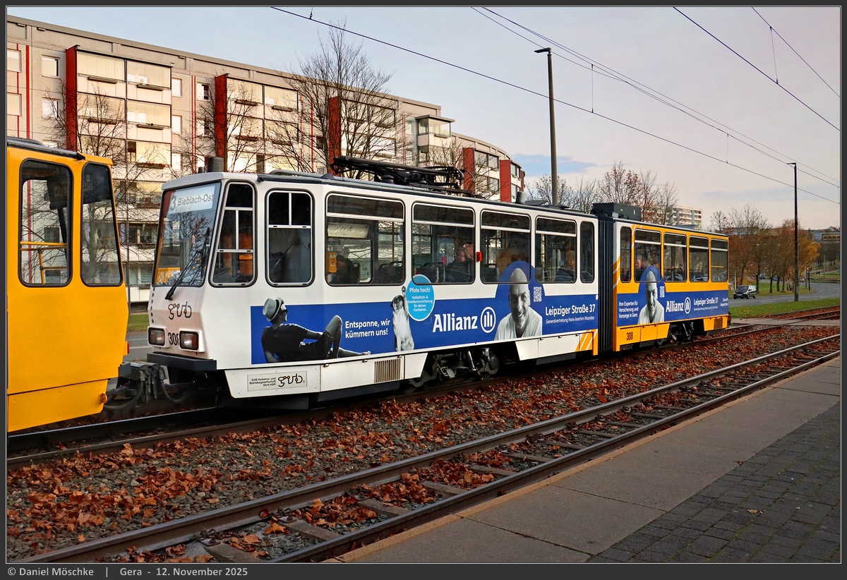 Гера, Tatra KT4DMC № 308