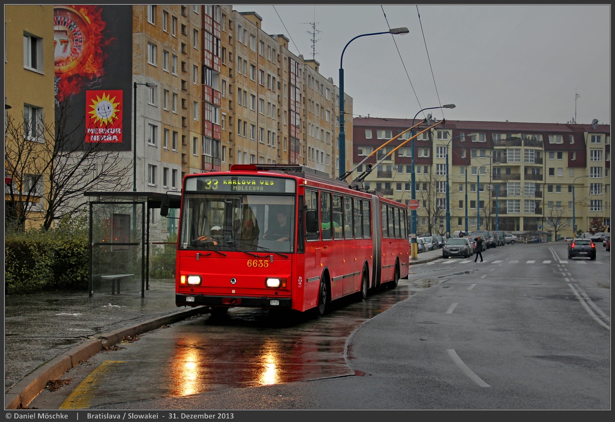 Pozsony, Škoda 15Tr13/6M — 6635