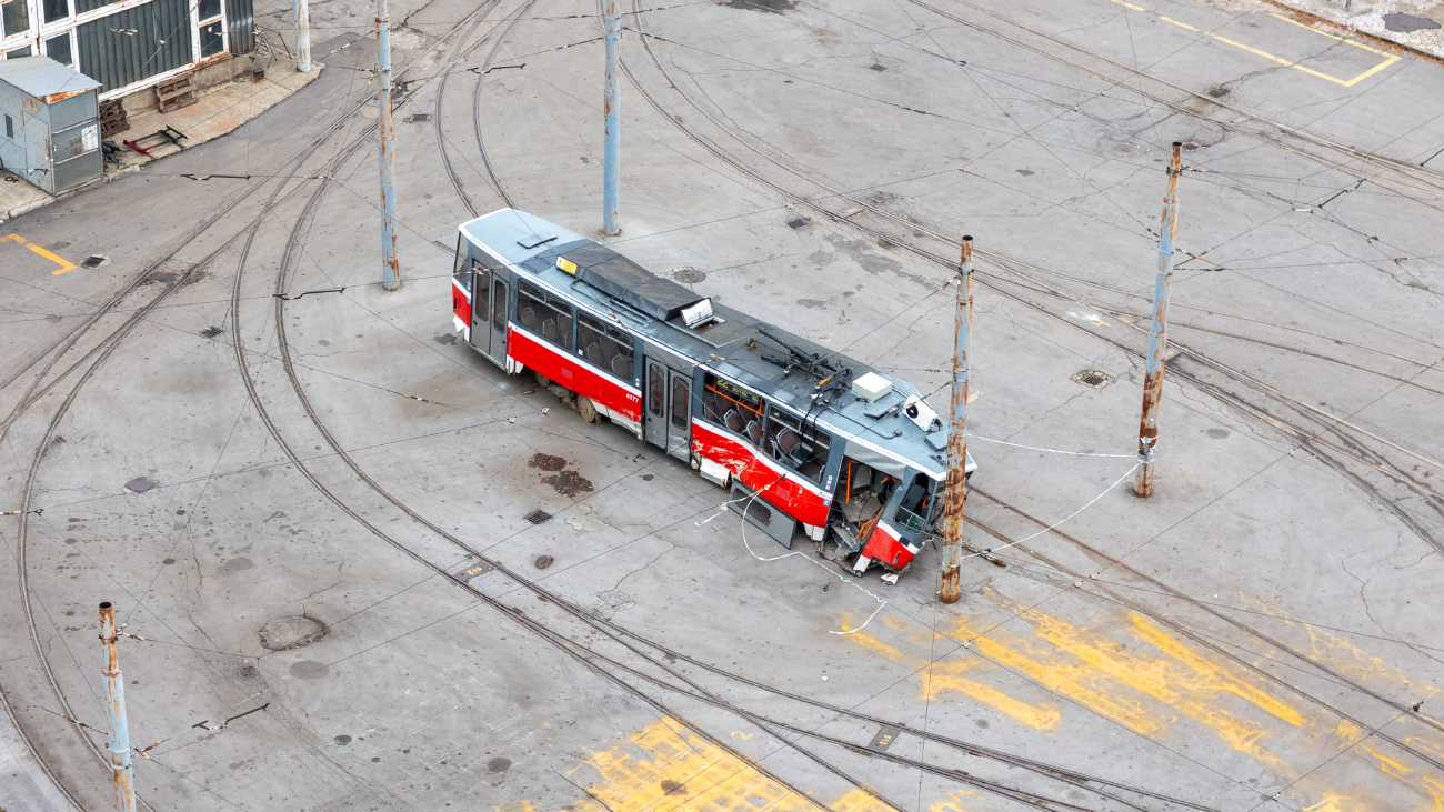 София, Tatra T6A5 № 4177; София — Трамваен ремонтен завод (Трамкар) — Трамвай