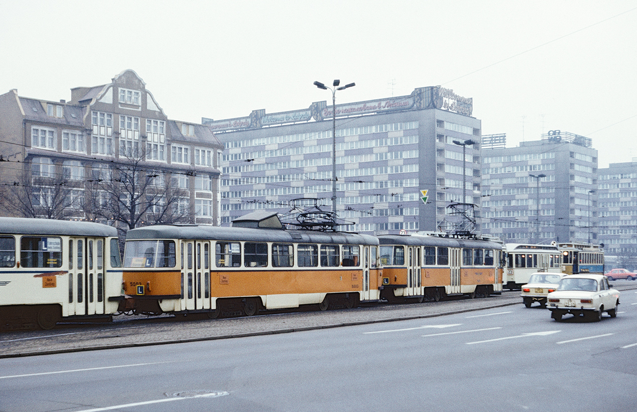 Лейпциг, Tatra T4D № 5003; Лейпциг — Старые фотографии