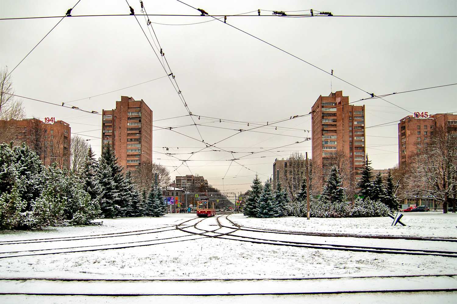 Санкт-Петербург — Трамвайные линии и инфраструктура