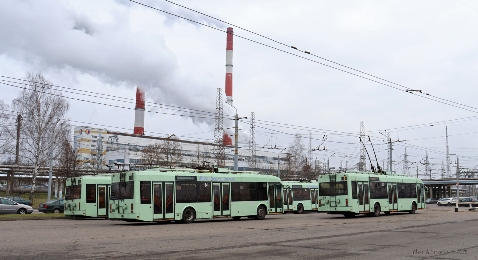 Могилёв, БКМ 321 № 134; Могилёв, БКМ 32102 № 089; Могилёв — Конечные станции