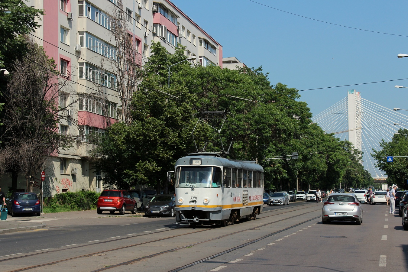 Бухарест - Илфов, Tatra T4R № 3381