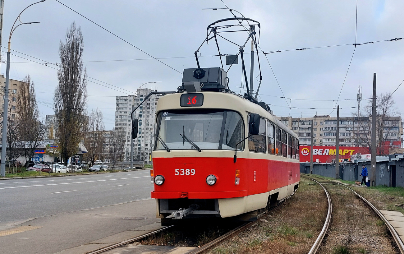 Киев, Tatra T3SUCS № 5389