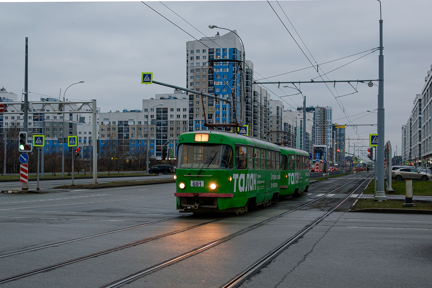 Екатеринбург, Tatra T3SU № 601