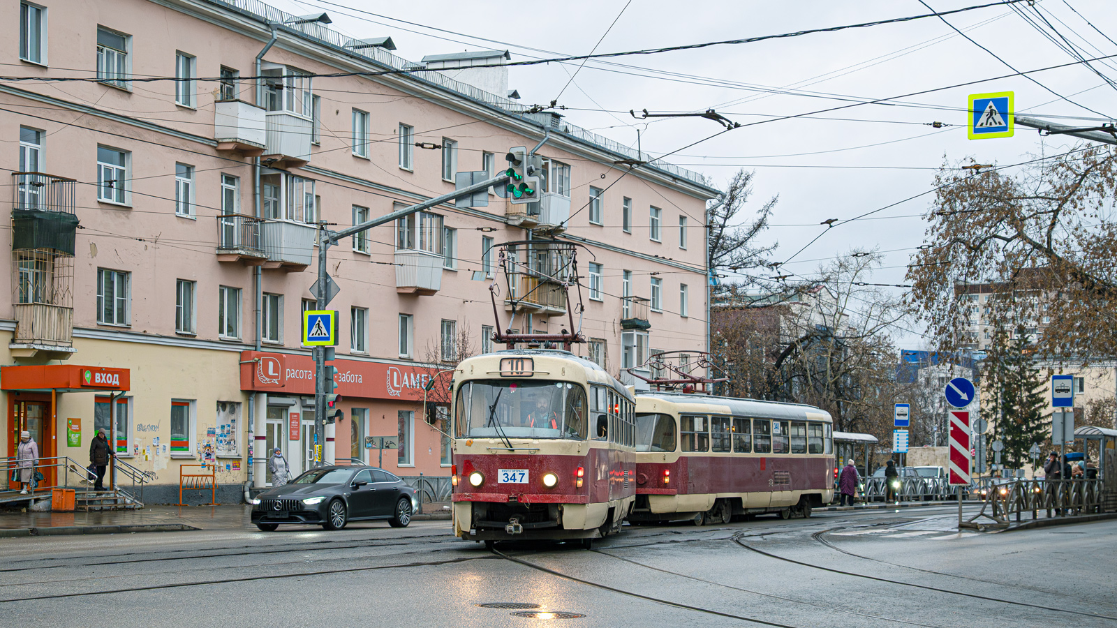 Екатеринбург, Tatra T3SU № 347