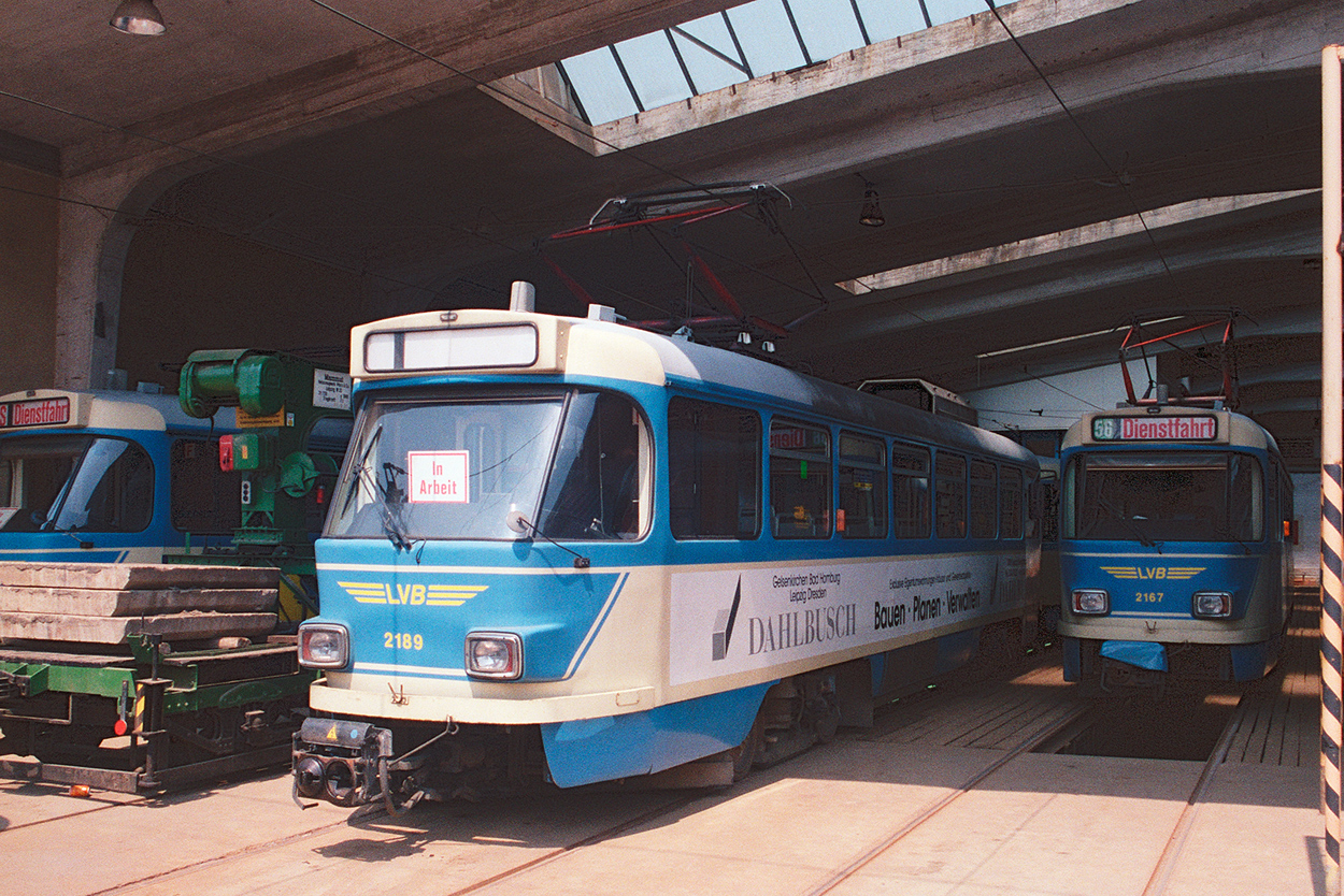 Лейпциг, Tatra T4D-M1 № 2189; Лейпциг — Старые фотографии