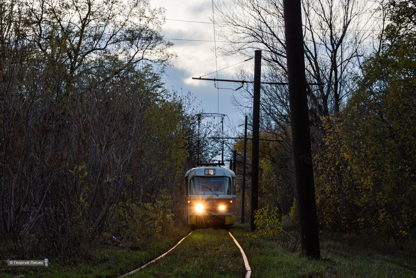 Donezk, Tatra T3SU (2-door) Nr. 3906