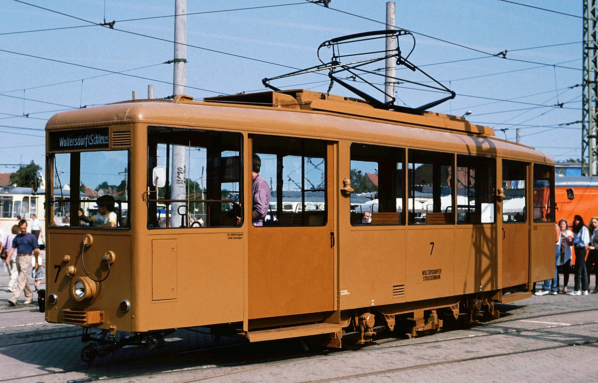 Вольтерсдорф, Uerdingen KSW моторный № 7; Росток — Вагоны из других городов в гости в Ростоке